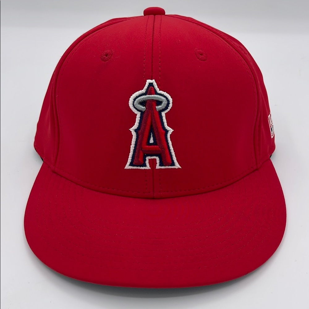 Los Angeles LA Angels Team MLB Baseball Hat Adjustable, red